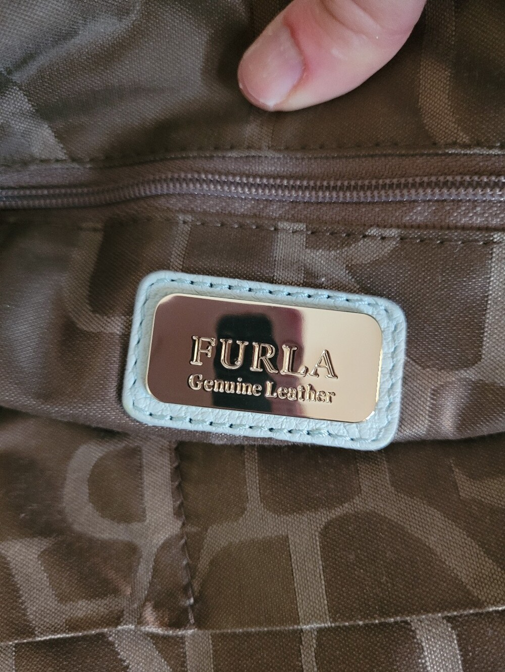 FURLA FRIDA SHOULDER CALF LEATHER BAG - Picture 14 of 15
